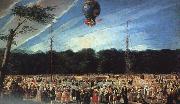 Antonio  Carnicero Balloon Ascent at Aranjuez oil painting picture wholesale
